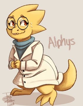 Alphys - Adult comics character featured in 4 comics with 3M views - Profile