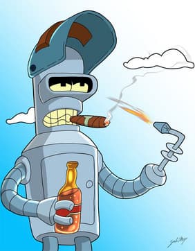 Bender Bending Rodriguez - Adult comics character featured in 4 comics with 4.1M views - Profile