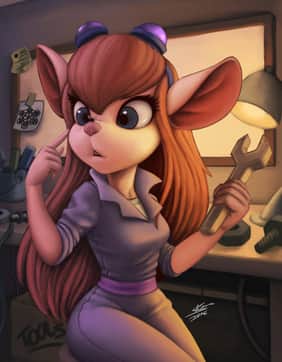 Gadget Hackwrench - Adult comics character featured in 13 comics - Profile