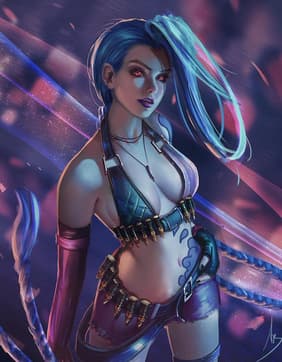 Jinx LoL - Adult comics character featured in 9 comics with 6.1M views - Profile