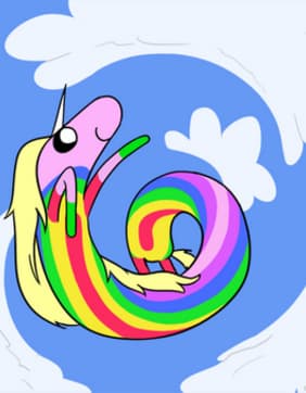 Lady Rainicorn - Adult comics character featured in 2 comics with 4.3M views - Profile