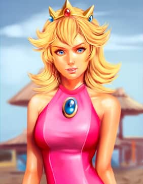 Princess Peach - Adult comics character featured in 41 comics - Profile