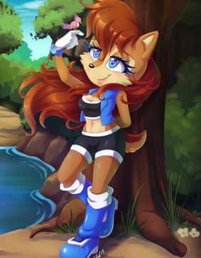 Sally Acorn - Adult comics character featured in 51 comics - Profile