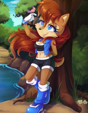 Sally Acorn - Adult comics character featured in 51 comics with 17.6M views - Profile