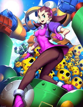 Tron Bonne - Adult comics character featured in 3 comics with 3.5M views - Profile