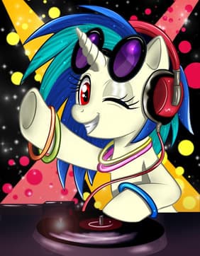 Vinyl Scratch - Adult comics character featured in 1 comic with 231.8K views - Profile