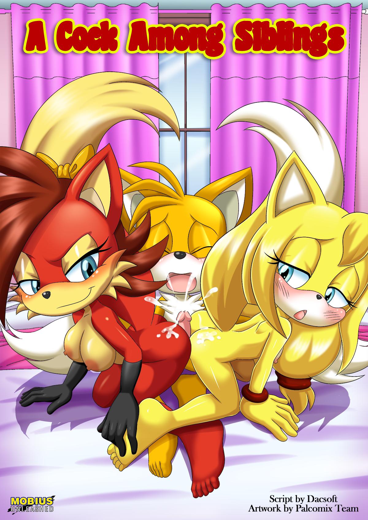 A Cock Among Siblings - adult comic cover