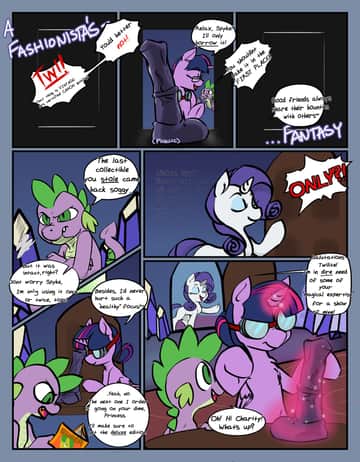 A Fashionista’s Phallic Fantasy - Read free adult comic online
