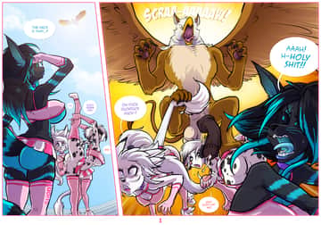 A Gryphon Breeding Tale - Read free adult comic online