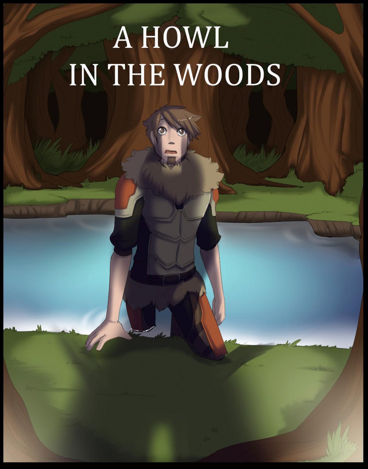 A Howl In The Woods - adult comic cover
