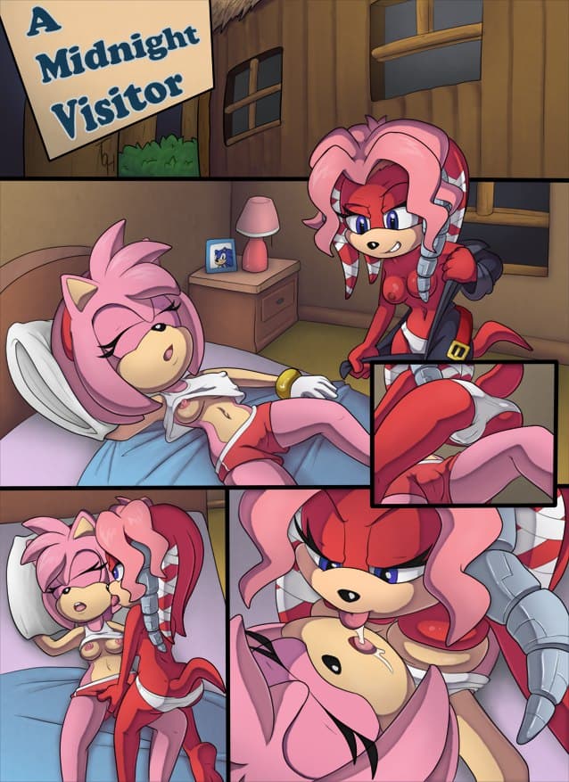 A Midnight Visitor - adult comic cover