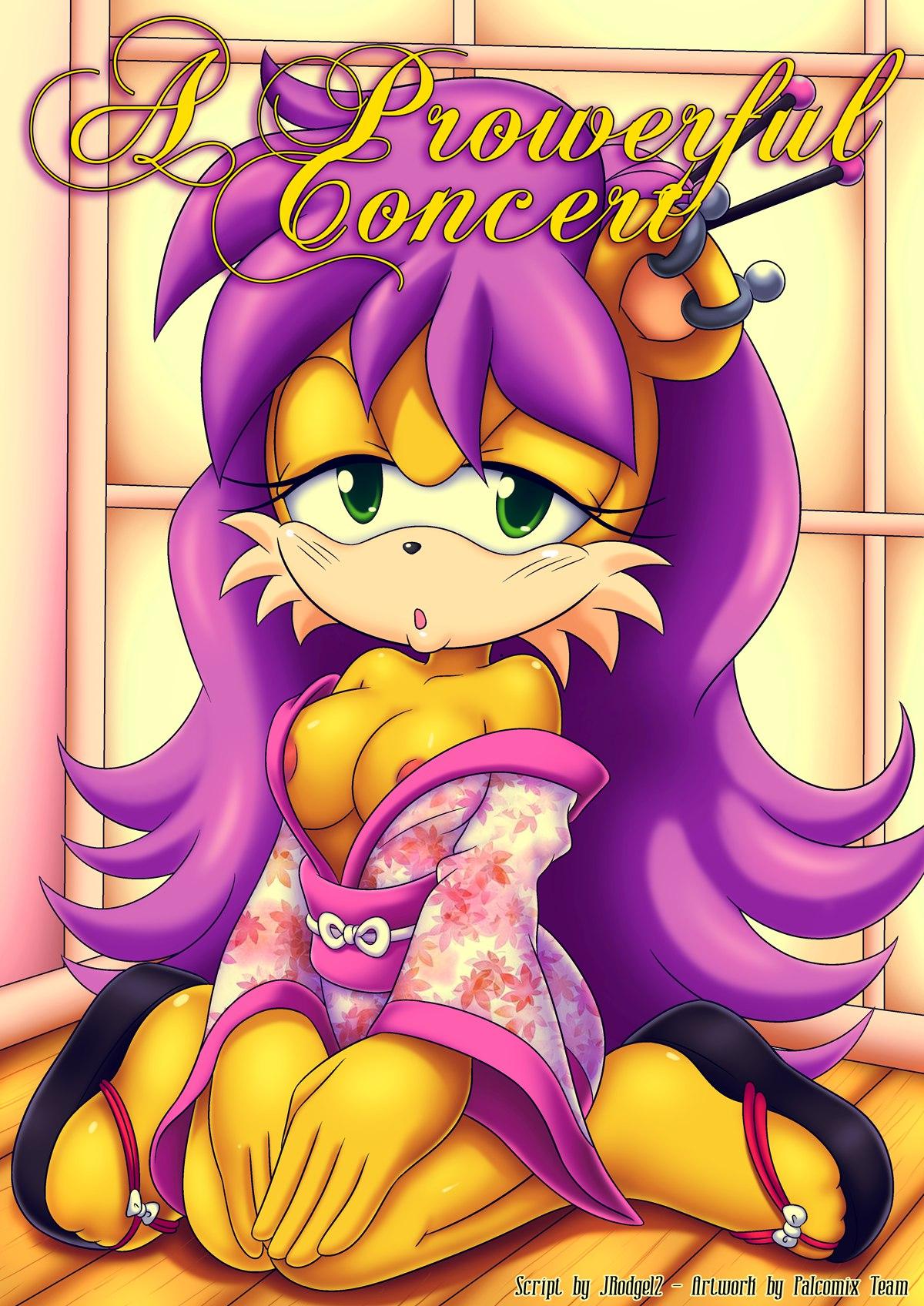 A Prowerful Concert - adult comic cover