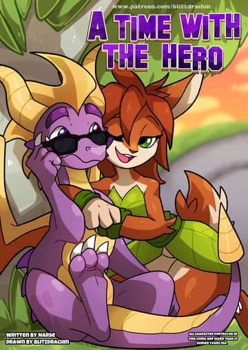 A Time with the Hero - Read free adult comic online