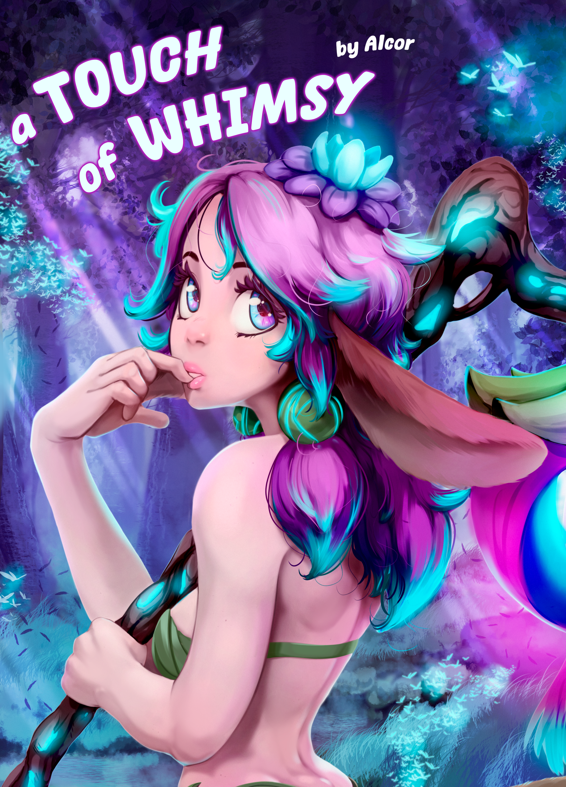 A Touch of Whimsy - adult comic cover