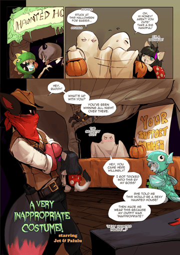 A Very Inappropriate Costume - Read free adult comic online