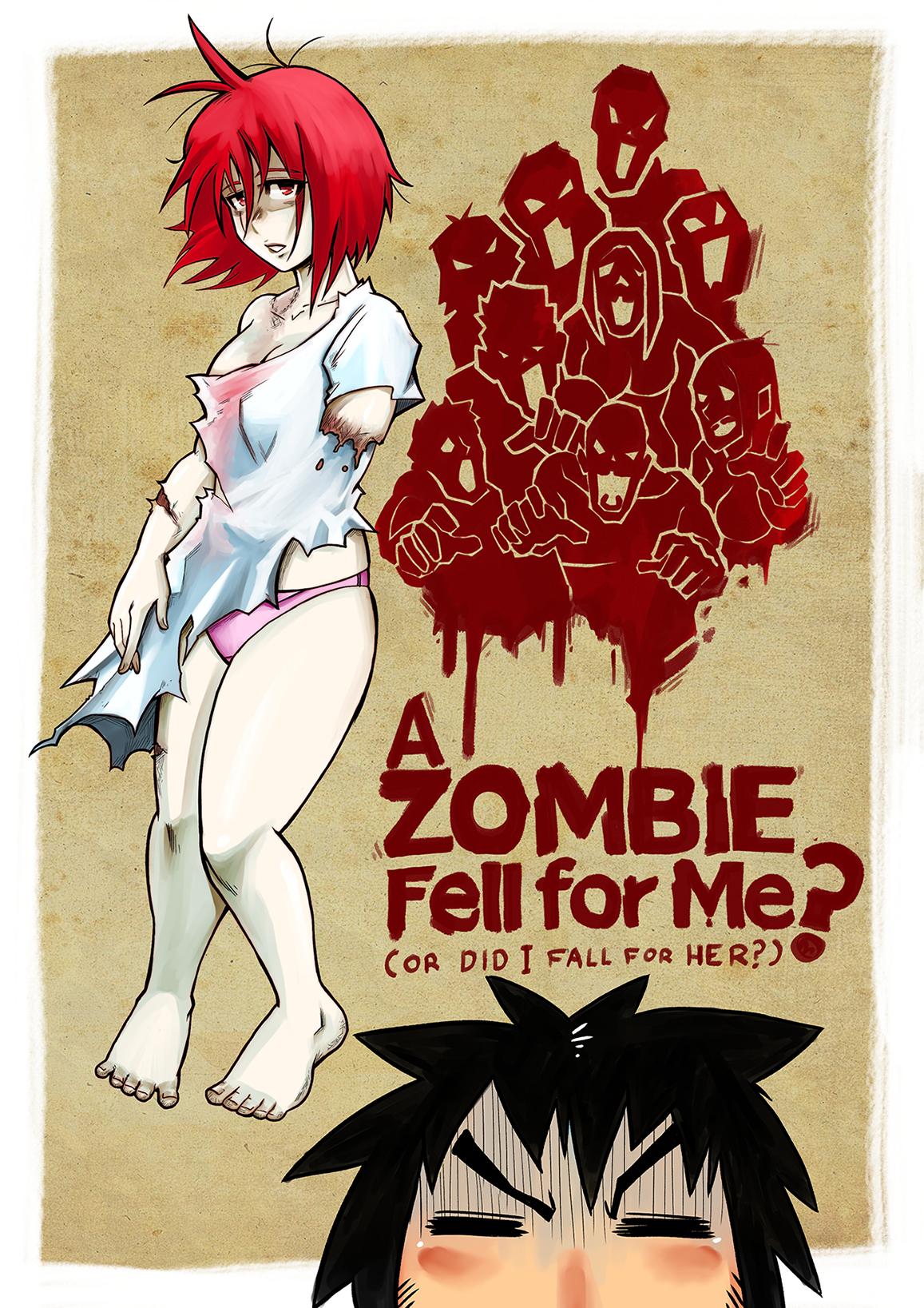 A Zombie Fell for Me - adult comic cover