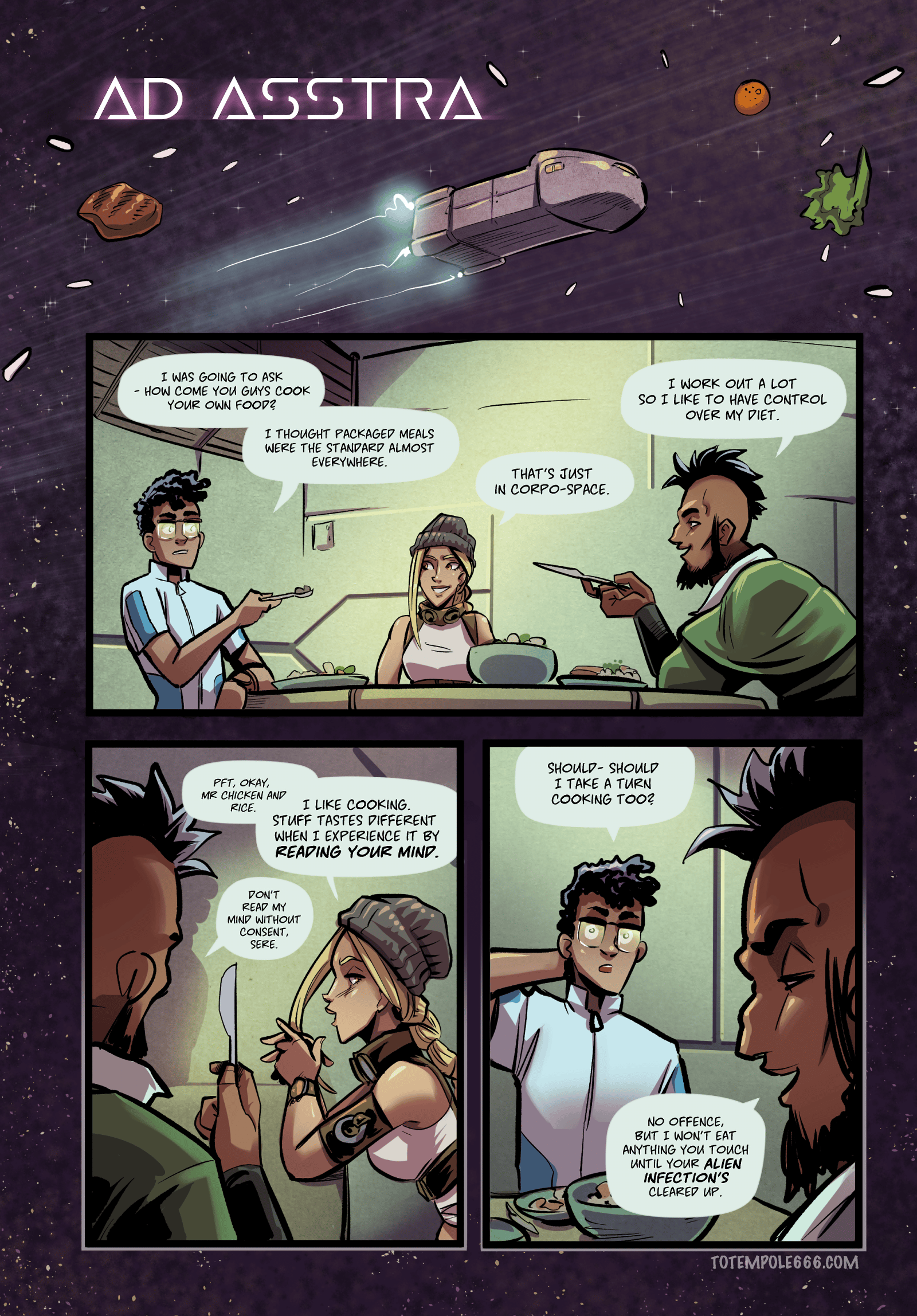 Ad Asstra 3 - adult comic cover