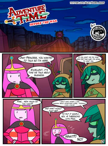 Adventure Time: Before the War - Read free adult comic online