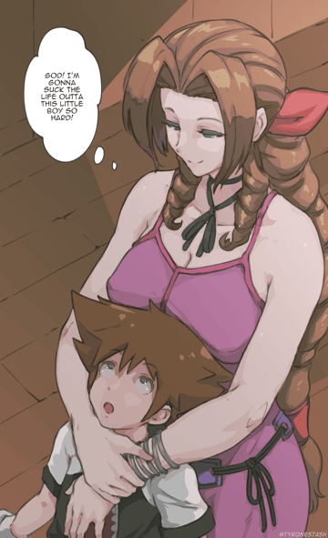 Aerith and Sora - Read free adult comic online