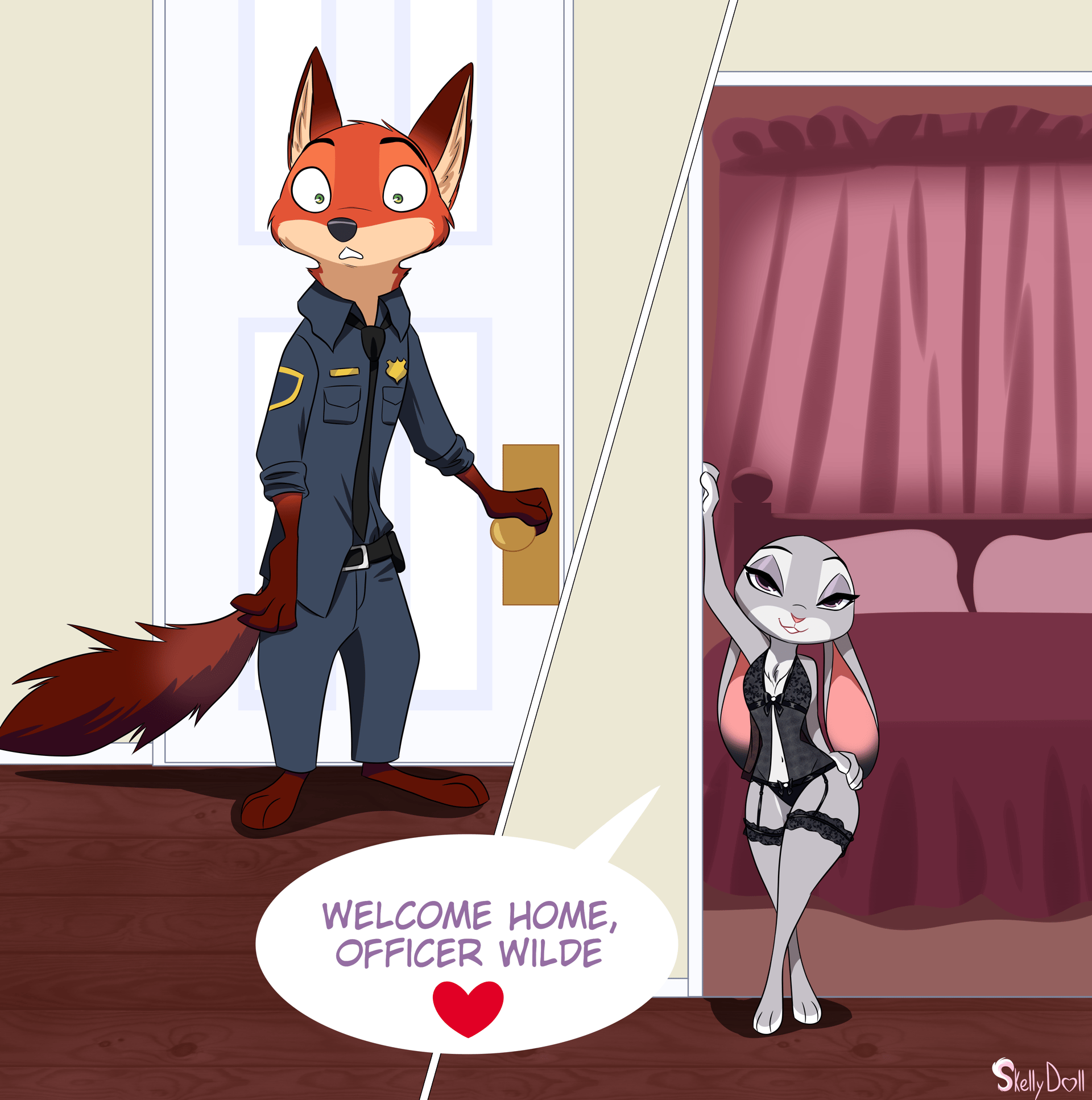 After Work - adult comic cover