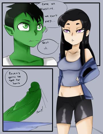 Alone with Blackfire - Read free adult comic online