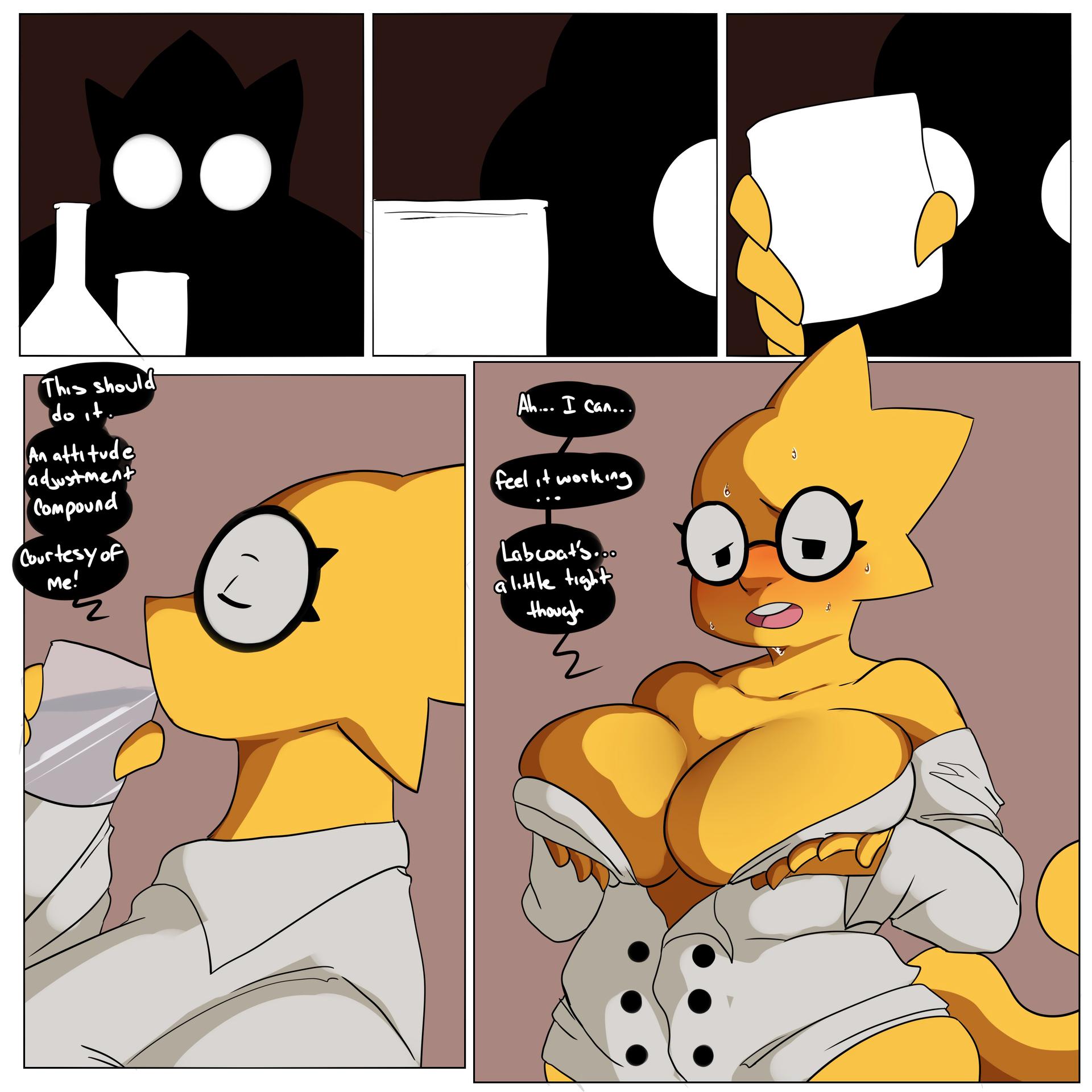 Alphy's Potion - adult comic cover