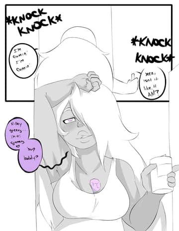 Amethyst's drinking problem - Read free adult comic online