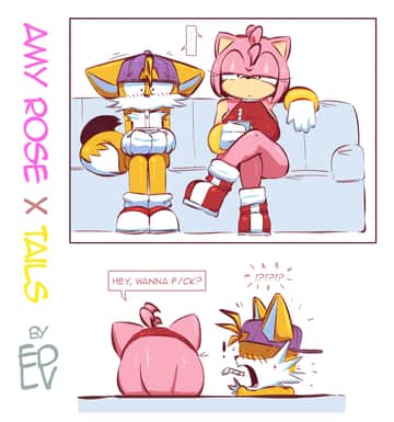 Amy Rose x Tails - Read free adult comic online