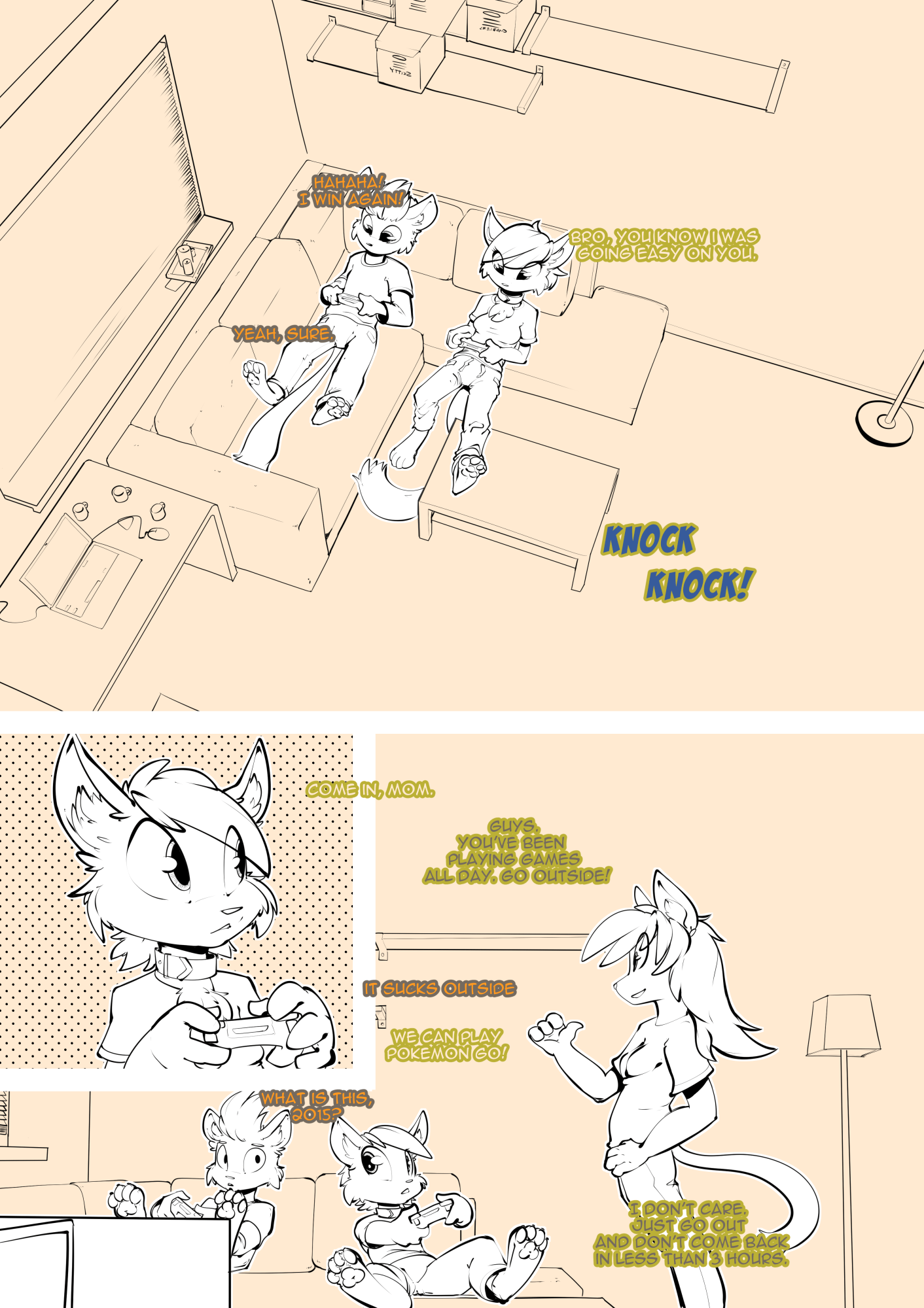 An Accident in the Park - adult comic cover