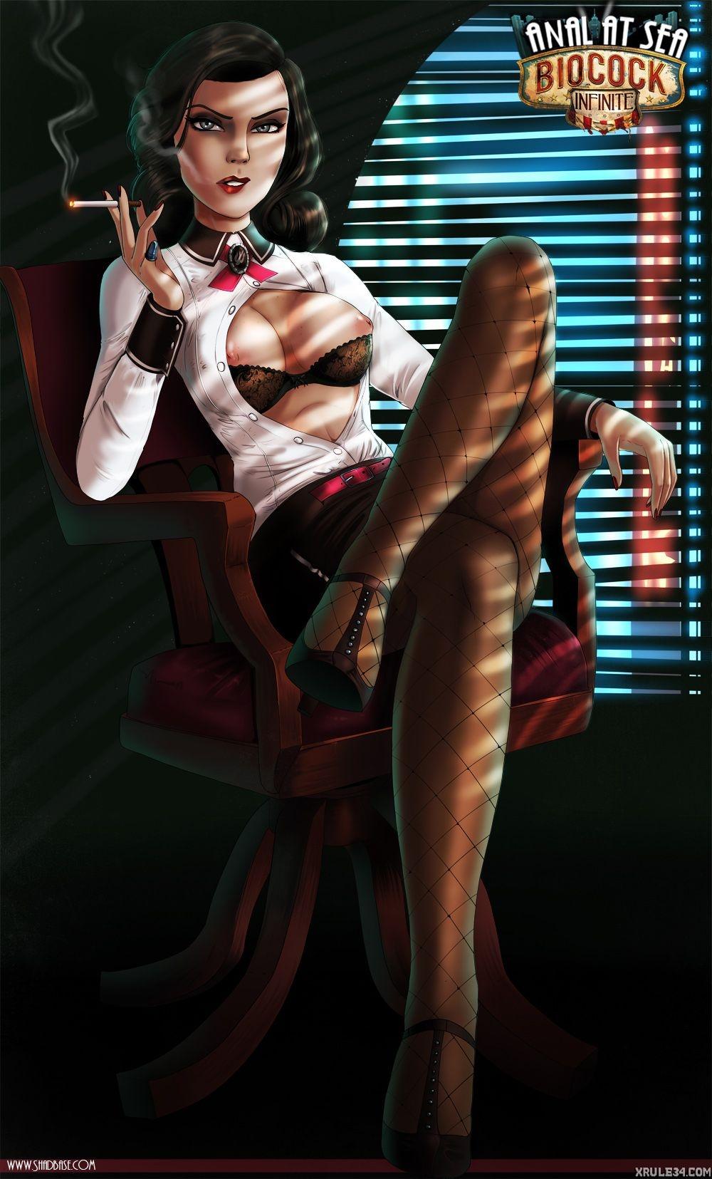 Anal at sea Bioshock - adult comic cover