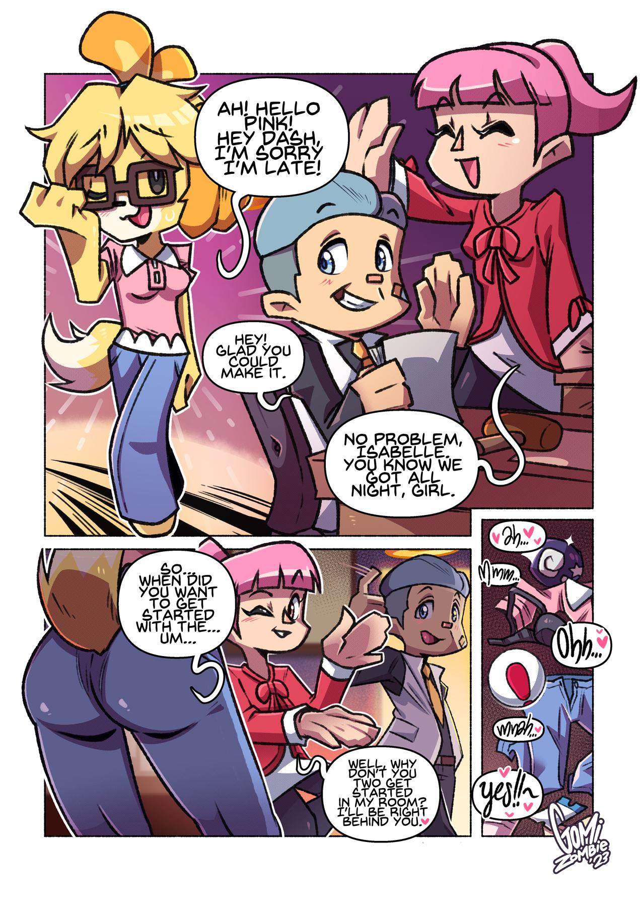 Animal Crossing - SkaJrZombie - adult comic cover
