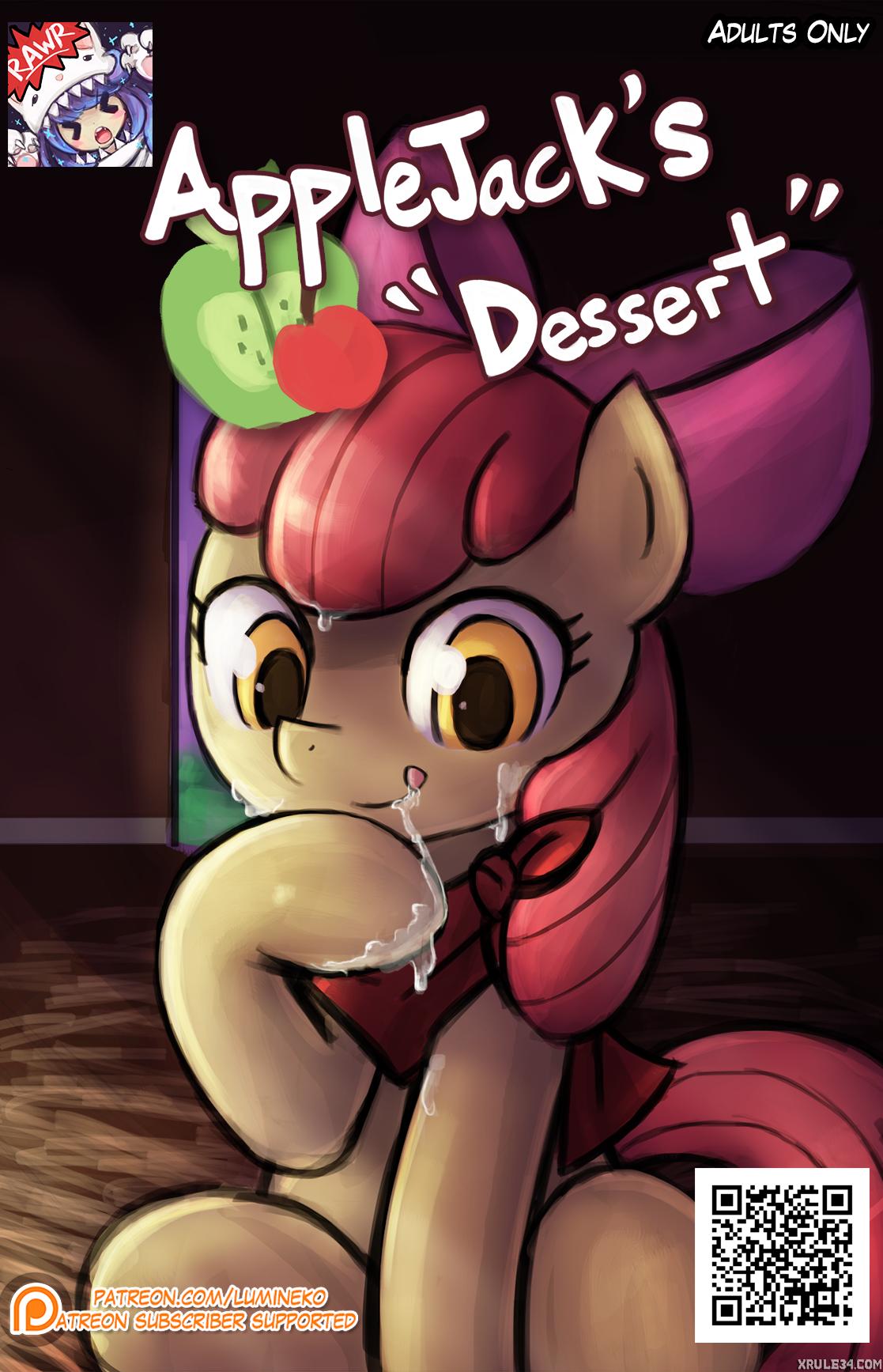 Applejacks Dessert - adult comic cover
