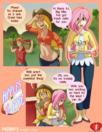 Apples of Her Eye - Read free adult comic online