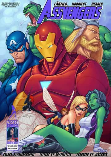 Assvengers - Read free adult comic online