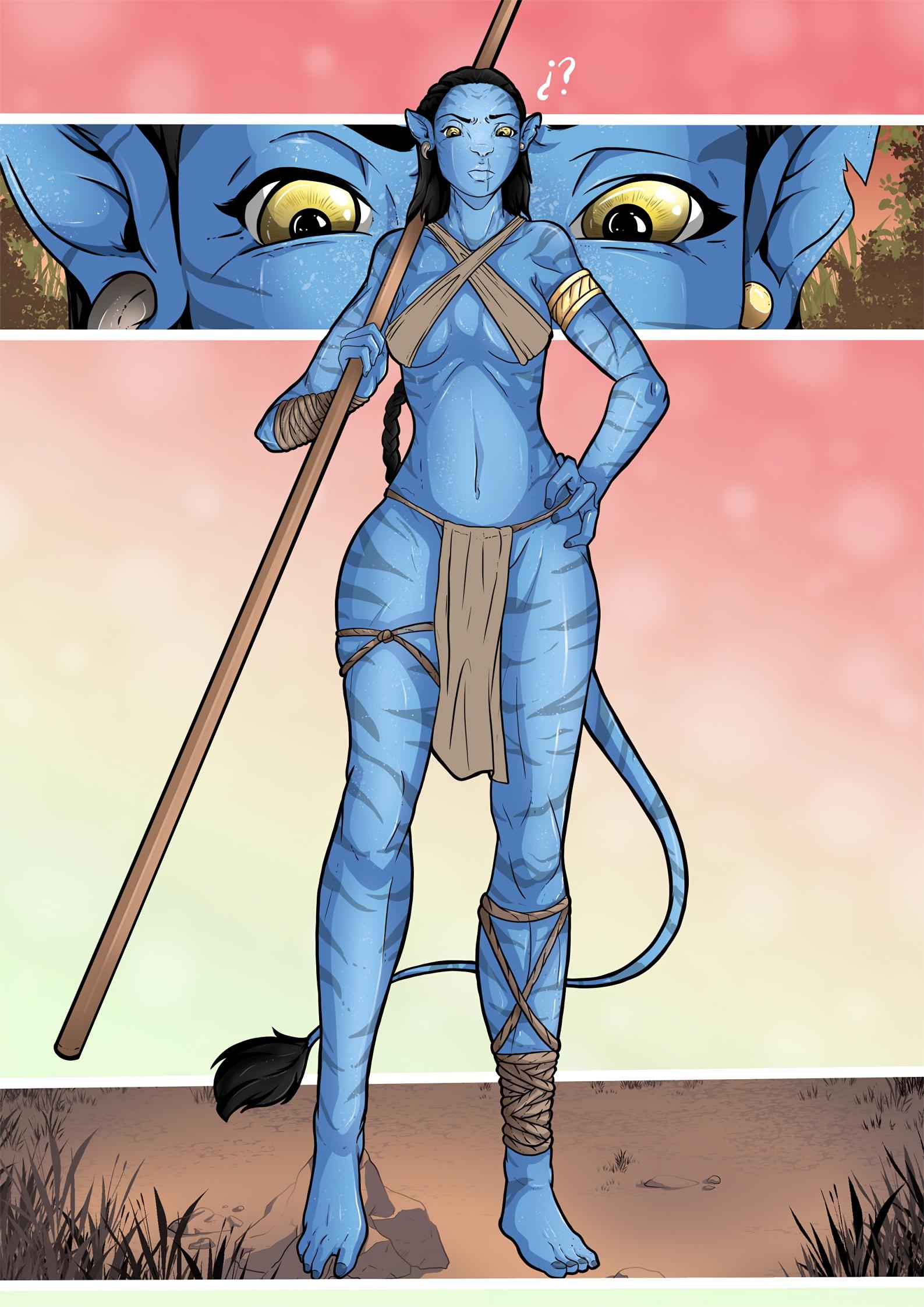 Avatar Na'vi - adult comic cover