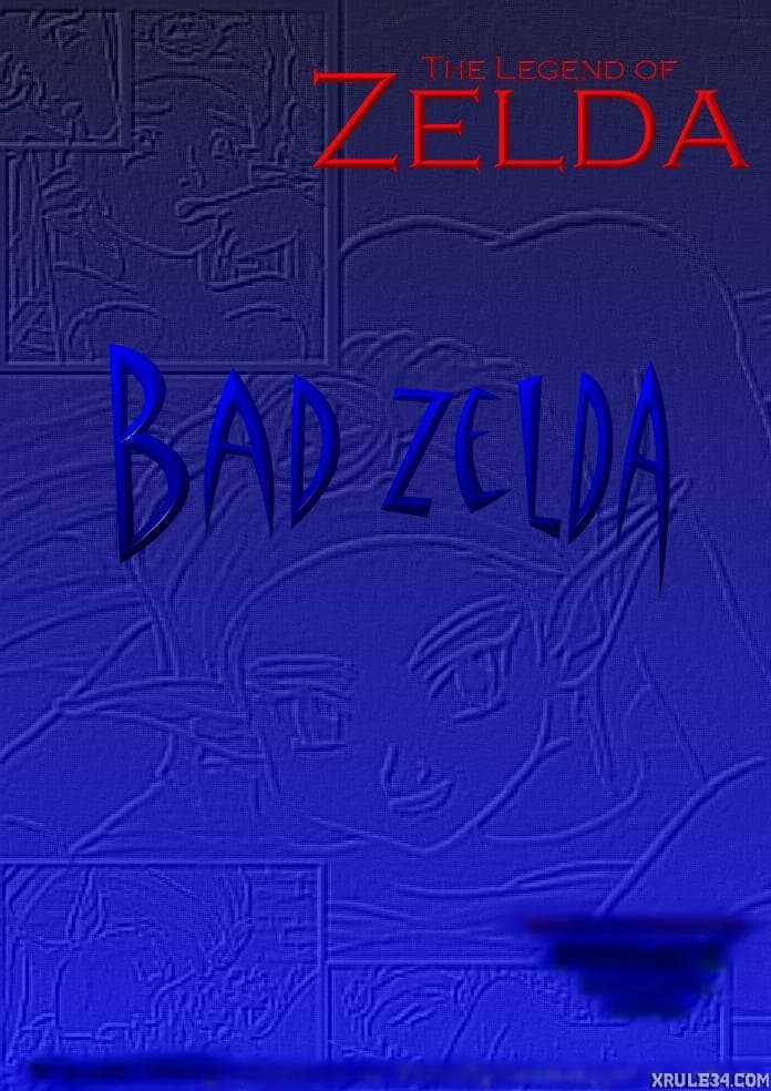 Bad Zelda - adult comic cover