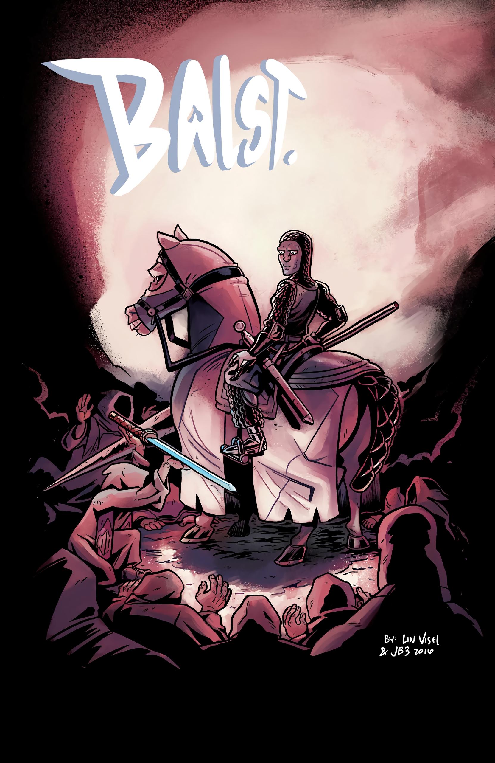 Balst - adult comic cover