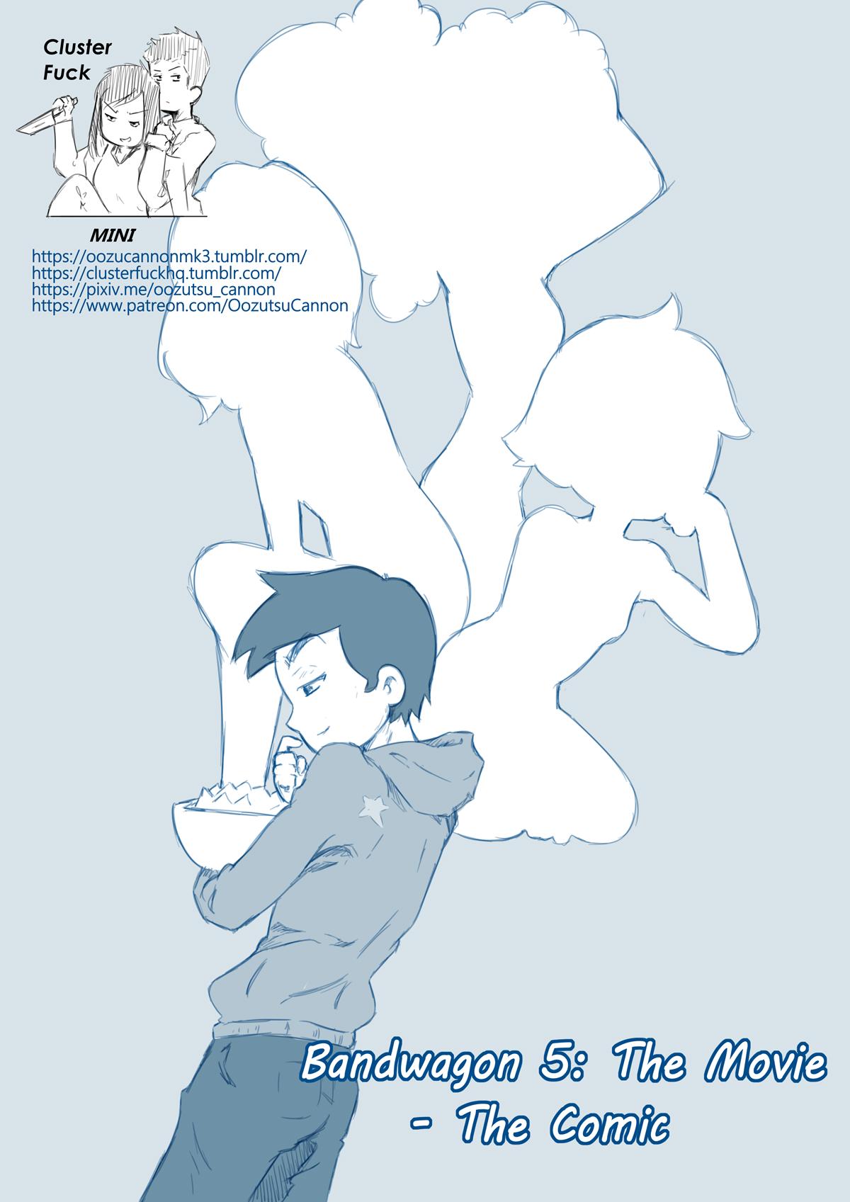 Bandwagon 5: The Movie - The Comic - adult comic cover