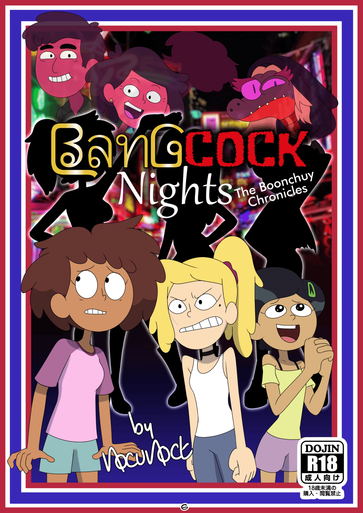 Bangcock Nights - adult comic cover