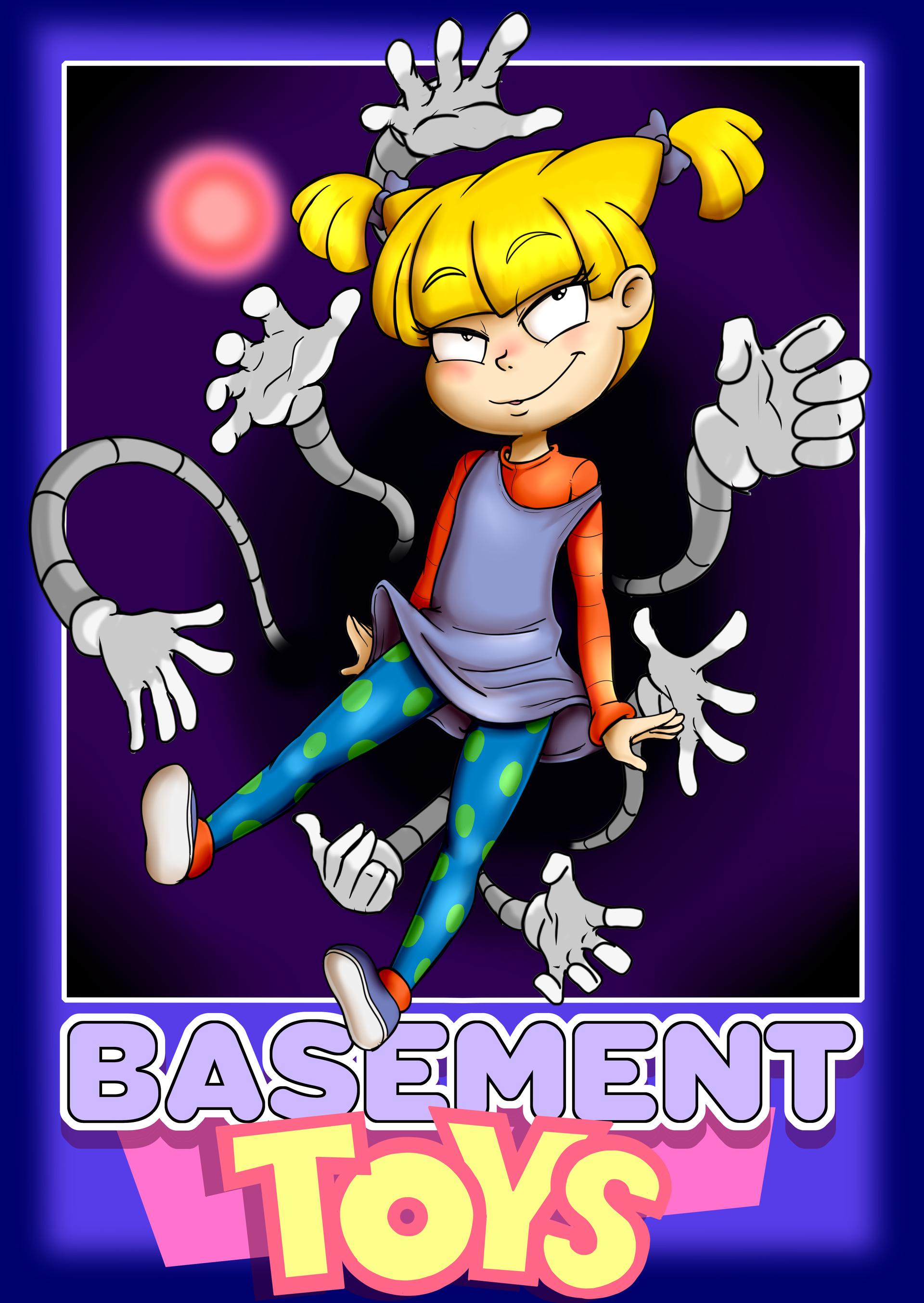 Basement Toys - adult comic cover