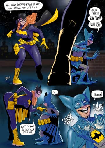Bat Girl vs Bat Mite - Read free adult comic online