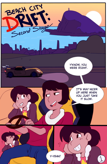 Beach City Drift: Second Stage - Read free adult comic online