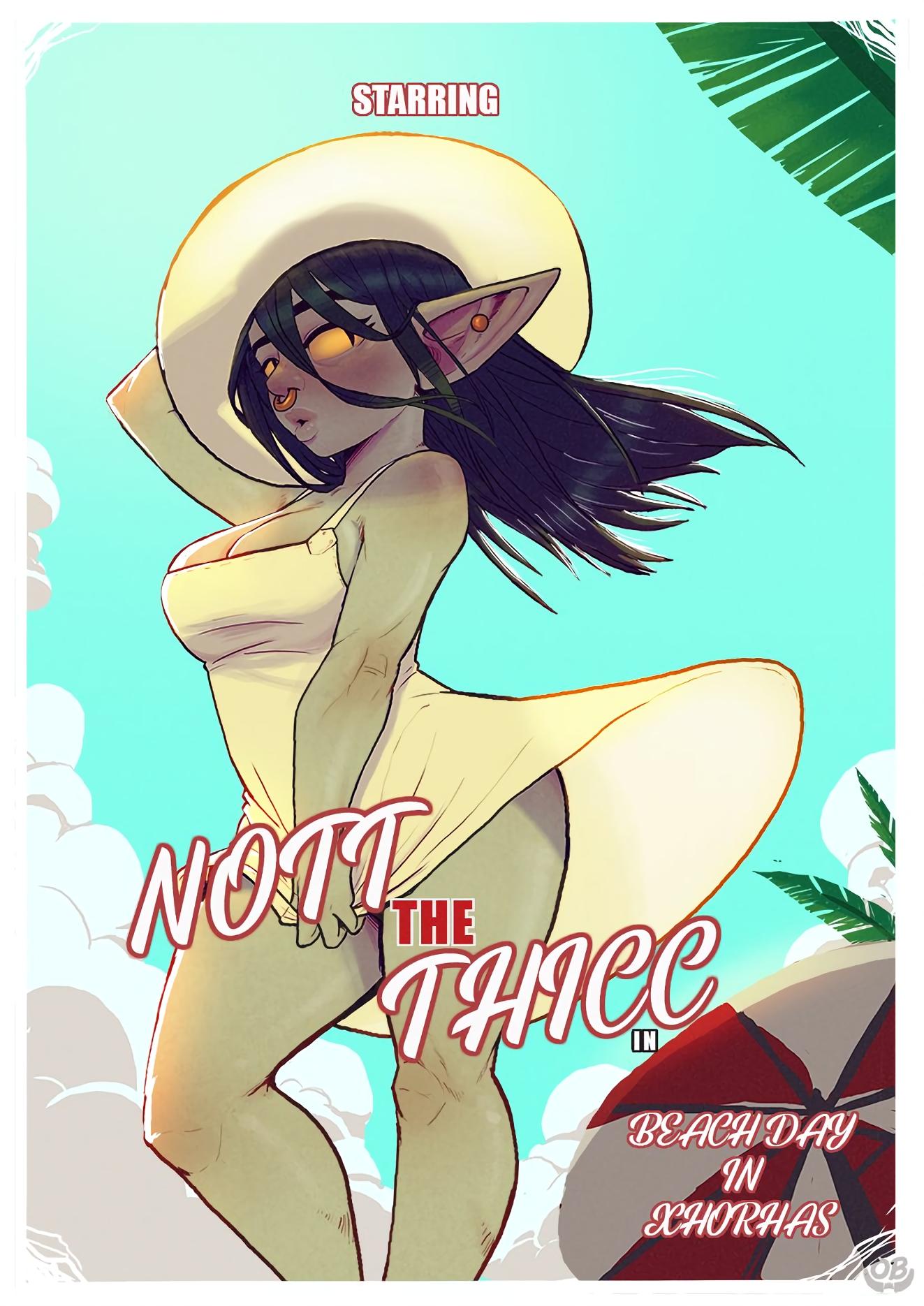 Beach Day in Xhorhas - adult comic cover