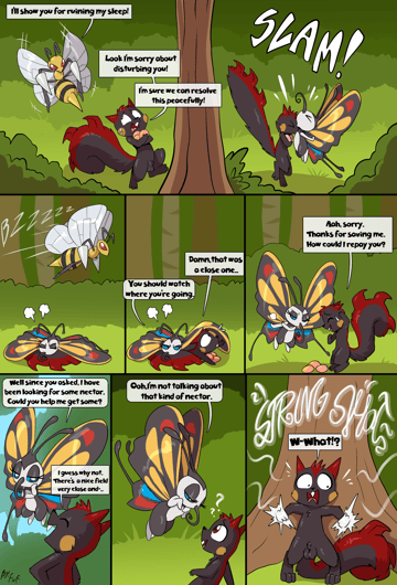 Beautifly's Flower - Read free adult comic online