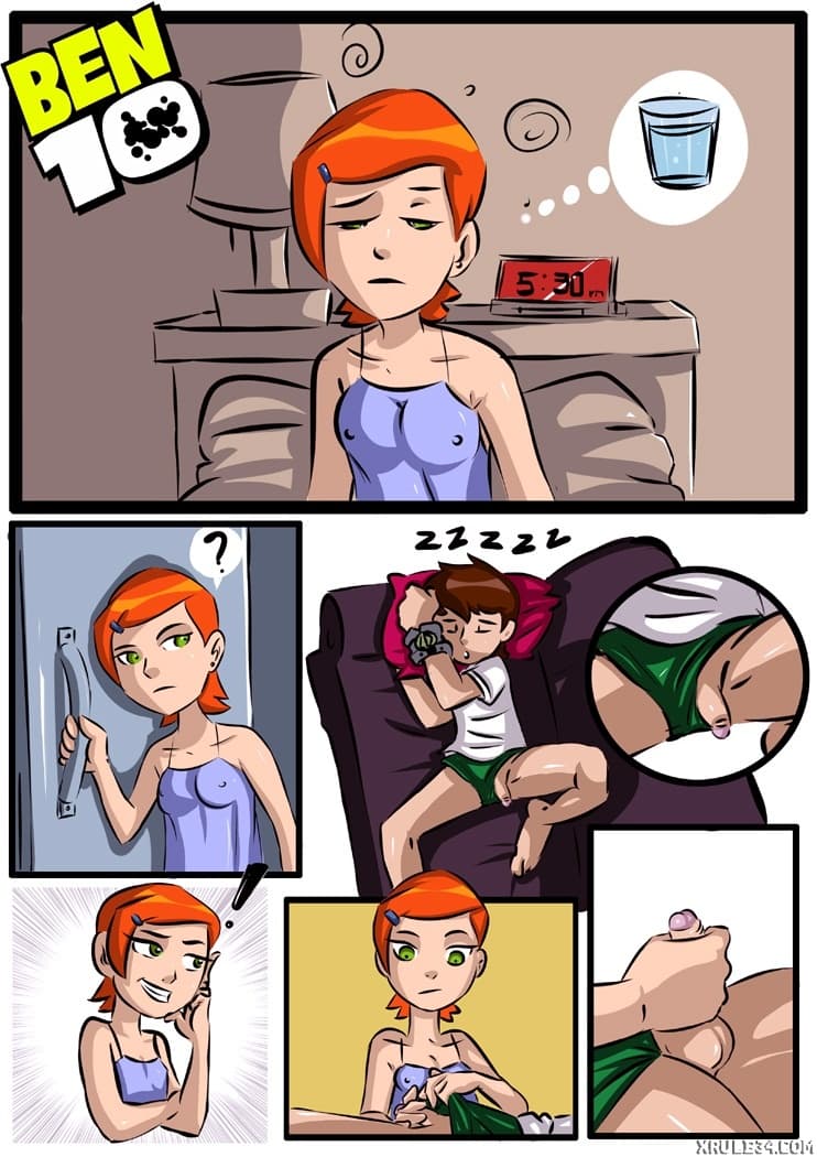 Ben 10 Hotdesign - adult comic cover
