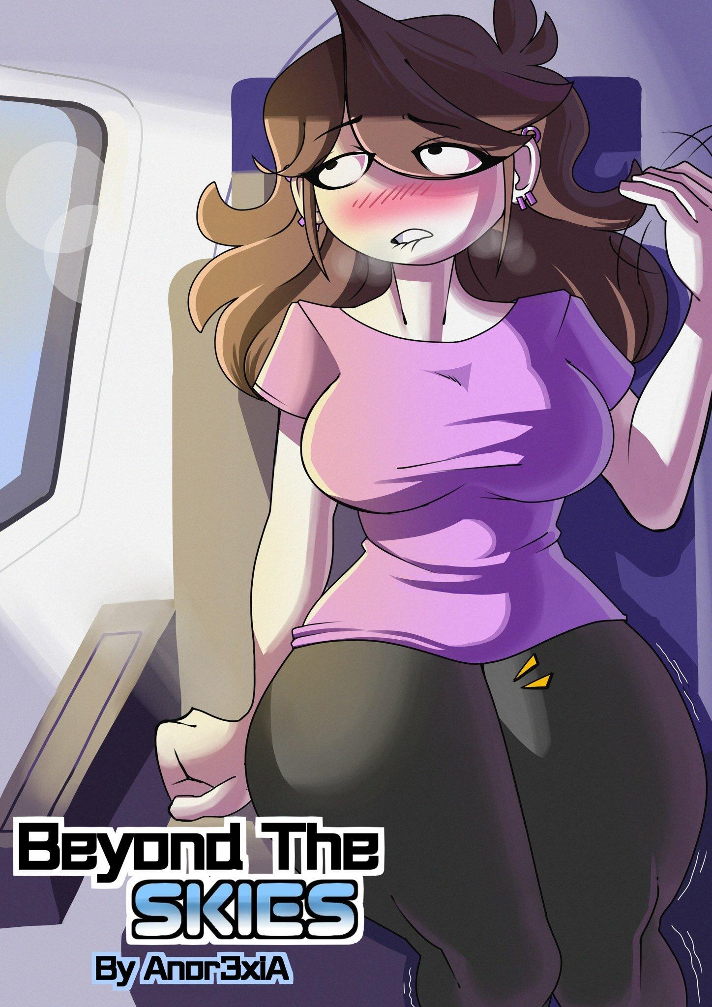Beyond The SKIES - adult comic cover