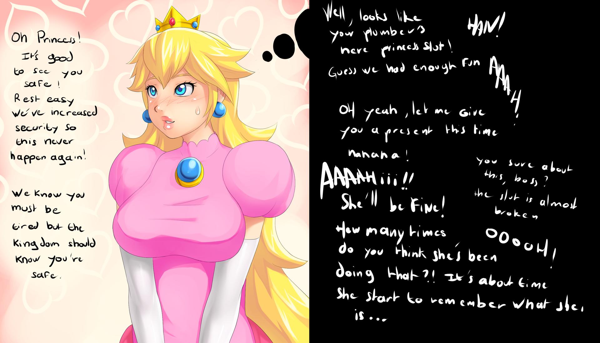 Bitchy Peach - adult comic cover