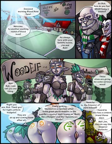 Blood Bowl - Read free adult comic online