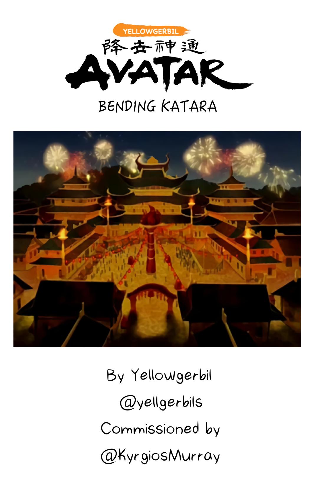 Bnding Katara - adult comic cover