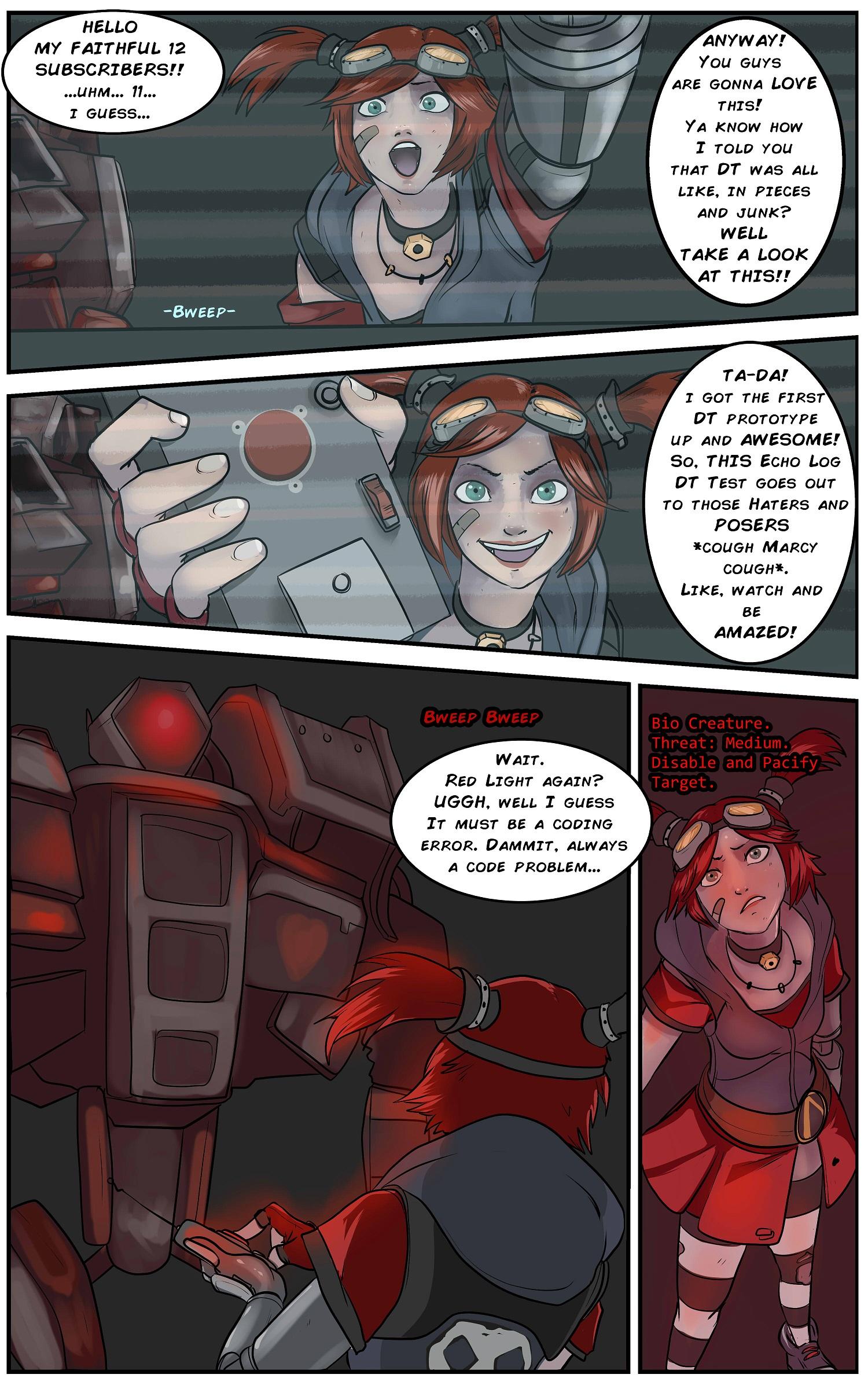 Borderlands Comic Gaige - adult comic cover